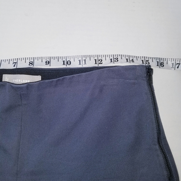 Everlane | The Side-Zip Stretch Cotton Pants, size 8‎ Gray - Picture 5 of 11